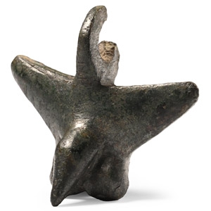 Roman Bronze Phallic Pendant