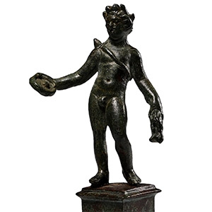 Roman Bronze Apollo Statuette