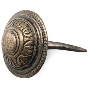 Late Roman Decorated Silver Boss