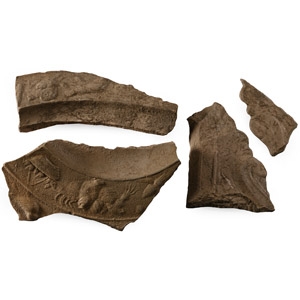 Roman Decorated Ceramic Fragment Group