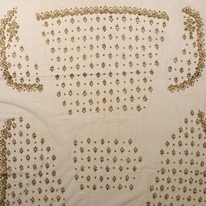 Western Asiatic Textile with Gold Embroidery