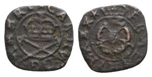 Great Britain. Stuart, Charles I AE Farthing.
