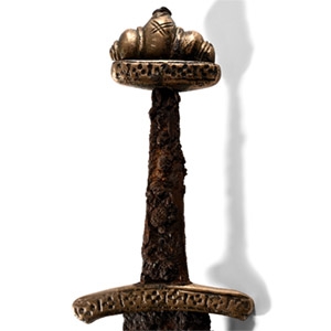 Viking Iron Sword with Bronze Hilt of Petersen Type L
