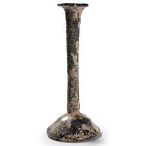 Roman Glass Candlestick Unguentarium