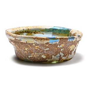 Roman Glass Bowl with Fine Iridescence