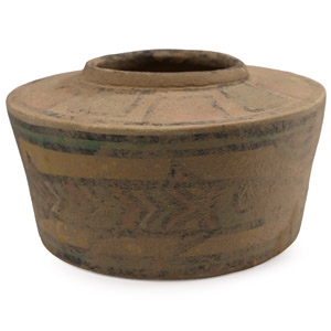 Indus Valley Painted Terracotta Storage Jar with Fish