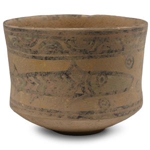 Indus Valley Painted Terracotta Vessel with Fish