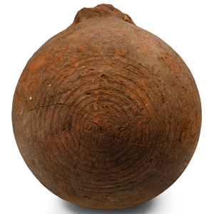 Western Asiatic Terracotta Storage Vessel