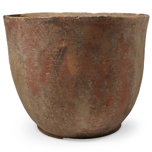 Western Asiatic Bichrome Terracotta Cup