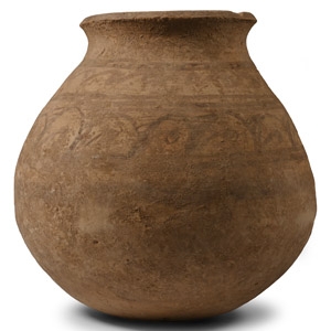 Western Asiatic Painted Terracotta Jar
