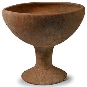 Bactrian Terracotta Chalice