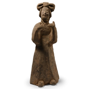 Chinese Wei Terracotta Female Musician