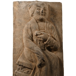 Large Chinese Song Terracotta Wall Tile