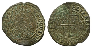 Ireland. Tudor, Elizabeth I CU Penny.