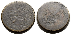 Ireland. George I AE Coin Weight.