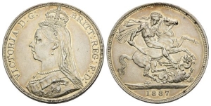 Great Britain. Hanover, Victoria AR Crown.