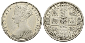 Great Britain. Hanover, Victoria AR Florin.