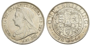 Great Britain. Hanover, Victoria AR Shilling