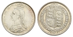Great Britain. Hanover, Victoria AR Sixpence.