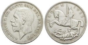 Great Britain. Hanover, George V AR Crown.