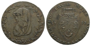 Ireland. Cronebane CU Halfpenny Token.