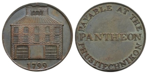 Ireland. Pantheon CU Halfpenny Token.