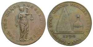 Ireland. Talbort Fyan CU Halfpenny Token.