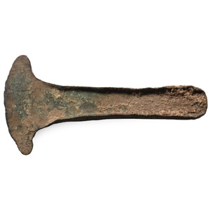 Miniature Bronze Age Flanged Axehead