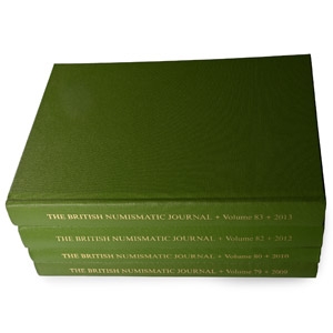 The British Numismatic Journal, Volumes 79, 80, 82 & 83 - 4 Titles
