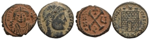 Group of Two [2] Roman Imperial and Byzantine Coins.