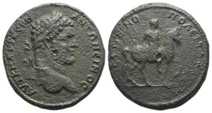 Caracalla AE 33mm of Plotinopolis, Thrace.