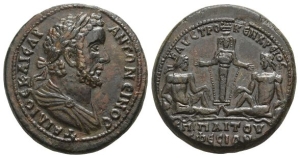 Antoninus Pius AE 35mm of Ephesus, Ionia.