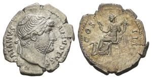 Hadrian AR Denarius.