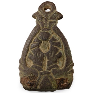 Anglo-Scandinavian Viking Bronze Stirrup Mount with Beasts