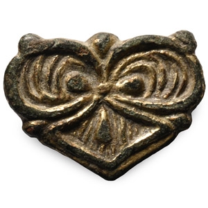 Saxon Gilt Bronze Applique