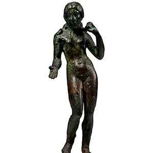Roman Bronze Statue of Venus Anadyomene