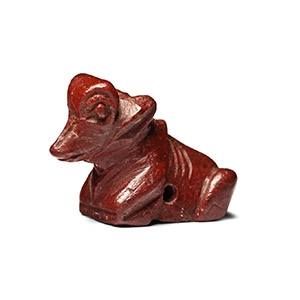 Urartian Jasper Bovine Seal Amulet