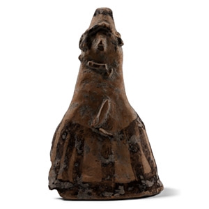 Daunian Ceramic Bell-Shaped Idol