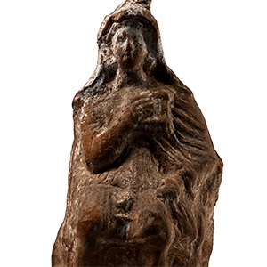 Greek Terracotta Seated Shepherd