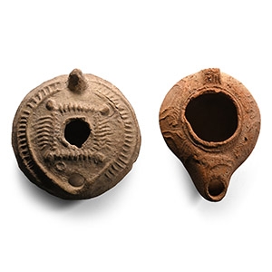 Byzantine Ceramic Oil Lamp Collection