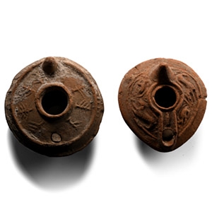 Byzantine Ceramic Oil Lamp Collection