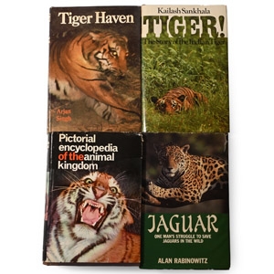 Books on Tigers, Jaguars and the Animal Kingdom - 4 Titles