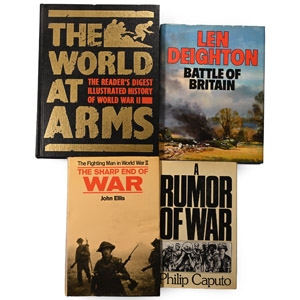 Books on War including The Battle of Britain - 4 Titles