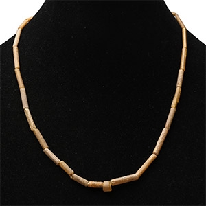 Roman Ochre Glass Bead Necklace String
