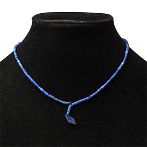 Western Asiatic Lapis Lazuli Bead Necklace String
