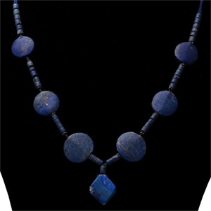 Lapis Lazuli Bead Necklace String