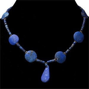Lapis Lazuli Bead Necklace String