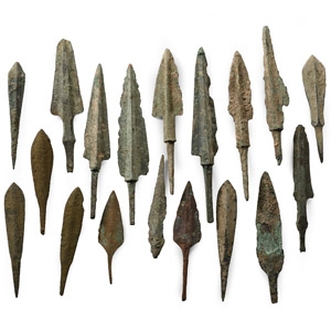 Luristan Bronze Arrowhead Collection