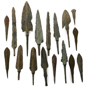 Luristan Bronze Arrowhead Collection