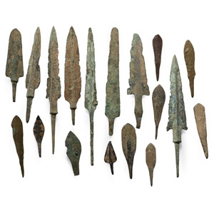 Western Asiatic Bronze Arrowhead Collection